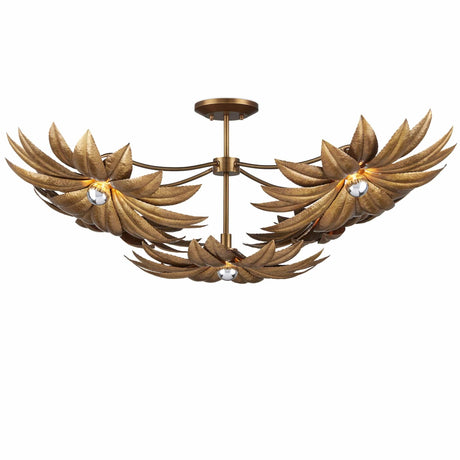 Currey & Company Alithea Semi-Flush Mount Semi Flush Mount