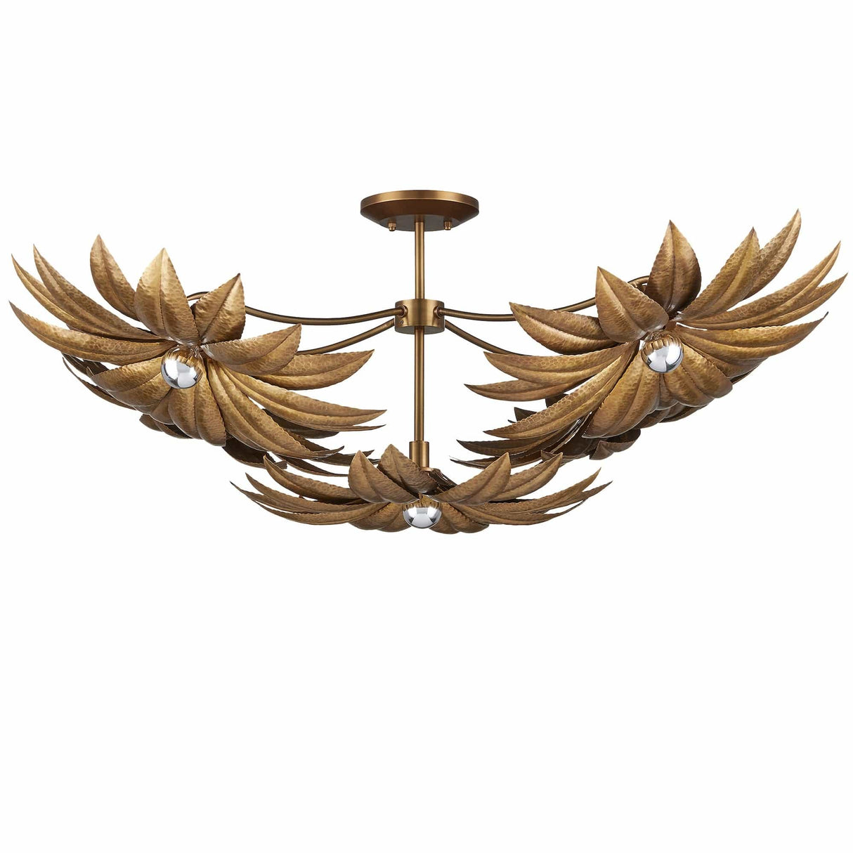 Currey & Company Alithea Semi-Flush Mount Semi Flush Mount currey-co-9000-1158 633306055582