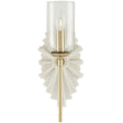 Currey & Company Benthos White Wall Sconce Wall Sconces currey-co-5800-0026 633306052710