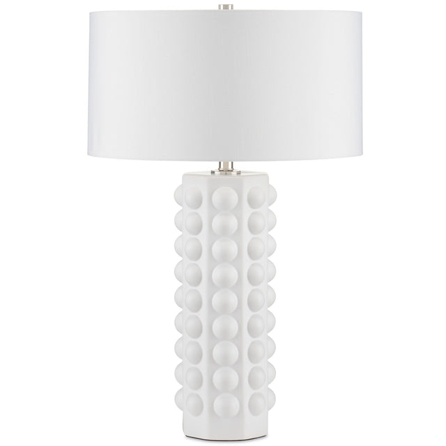 Currey & Company Cassandra White Table Lamp Table Lamps currey-co-6000-0870