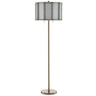 Currey & Company Daze Brass Floor Lamp Floor Lamp currey-co-8000-0090 633306034891