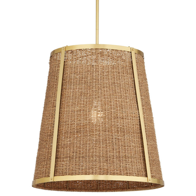 Currey & Company Deauville Pendant Cone Pendant