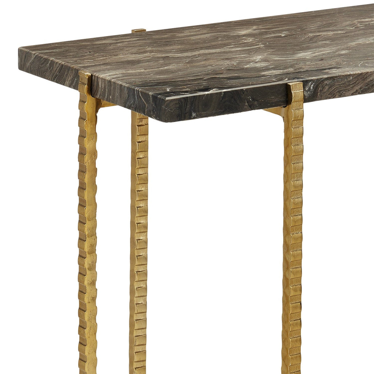Currey & Company Flying Marble Gold Side Table Side Tables currey-co-4000-0172 633306052505