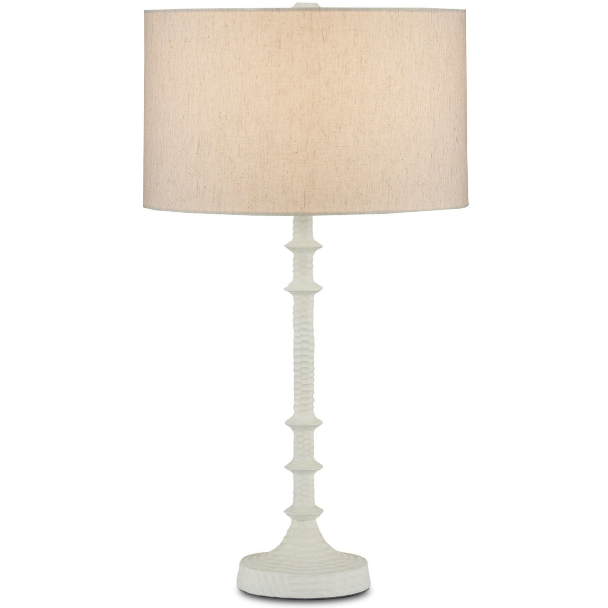 Currey & Company Gallo White Table Lamp Table Lamps currey-co-6000-0868 633306051409