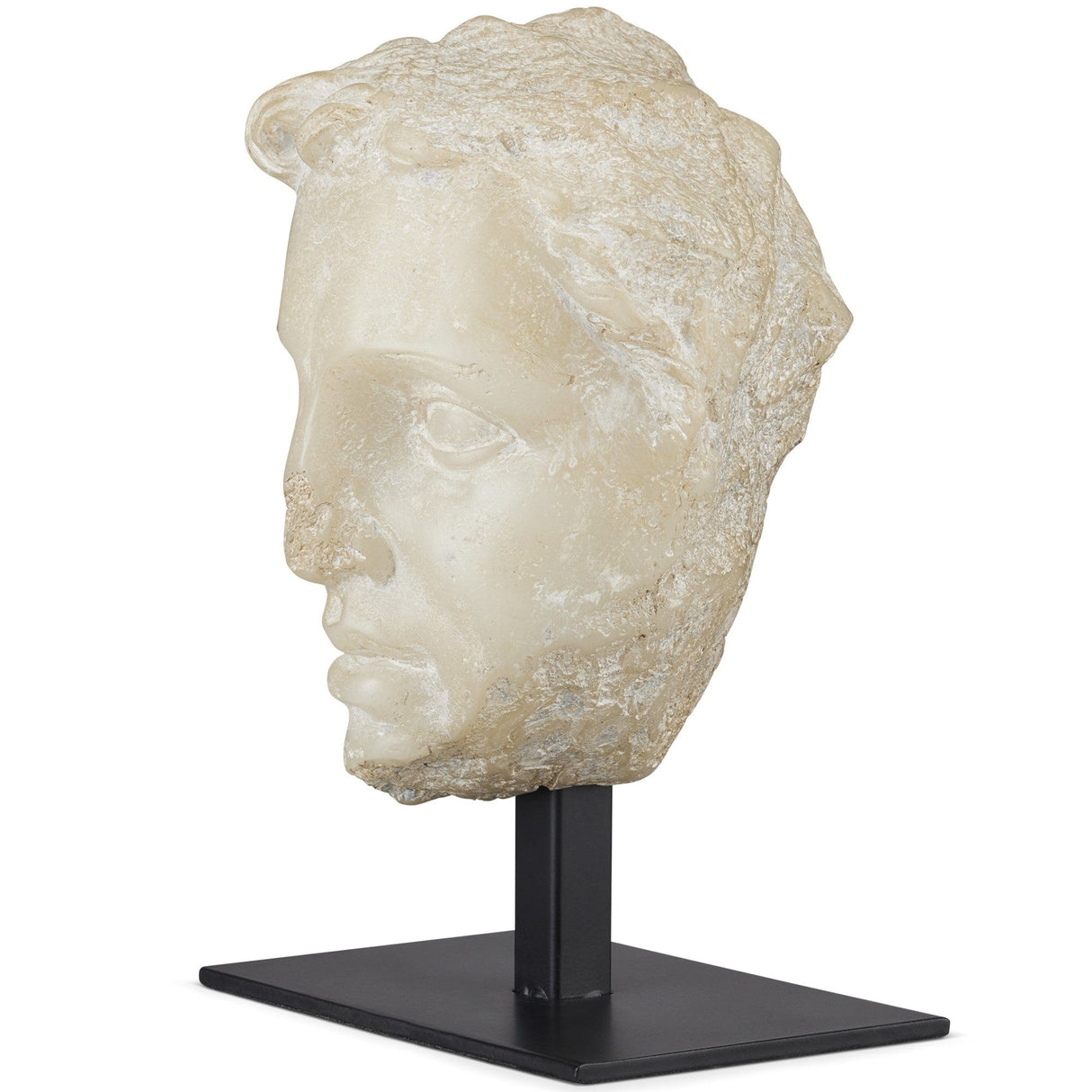 Currey & Company Greek Princess Head Fragment Sculptures & Statues currey-co-1200-0734