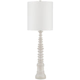Currey & Company Malayan White Table Lamp Table Lamps currey-co-6000-0896 633306053083