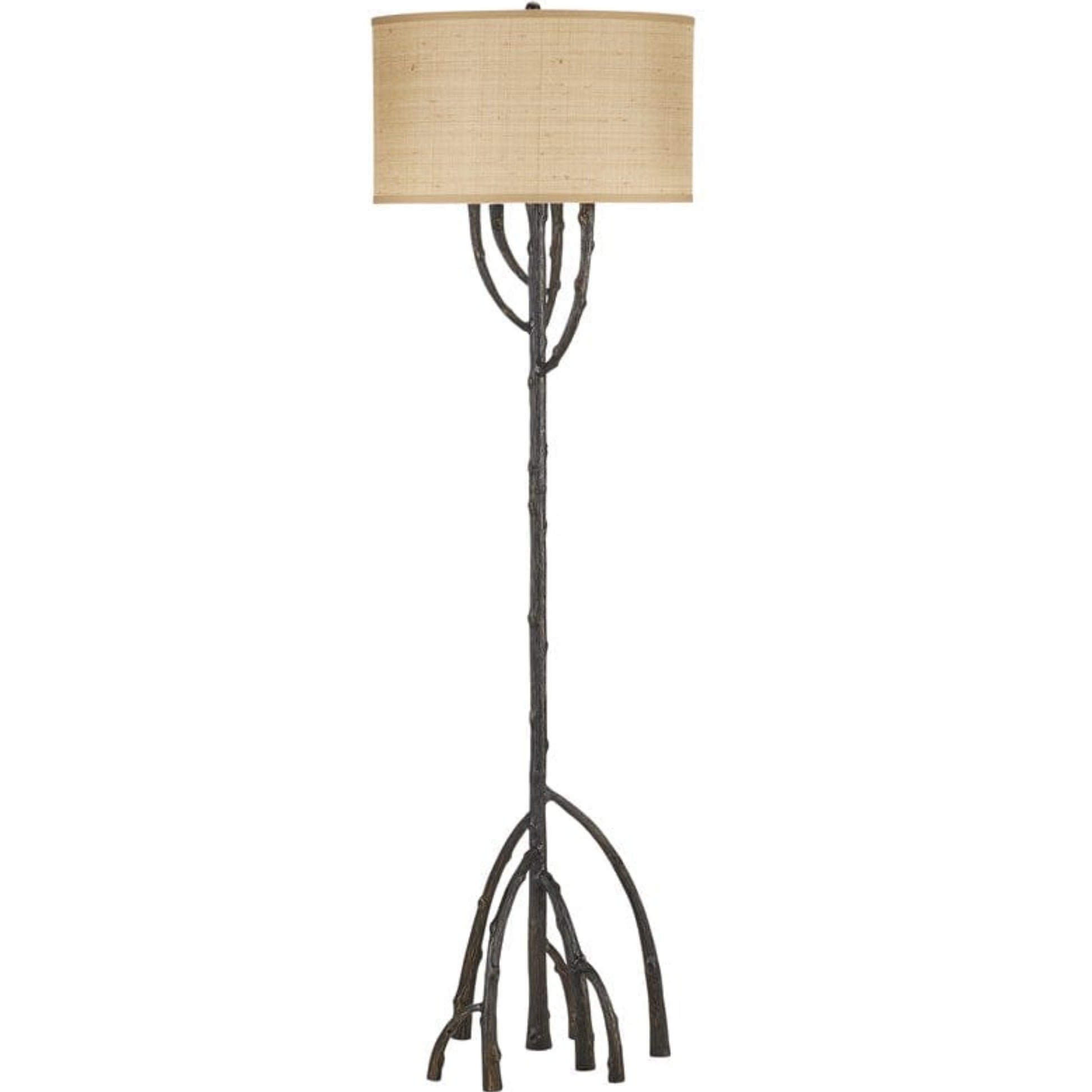 Mangrove Bronze Floor Lamp Meadow Blu