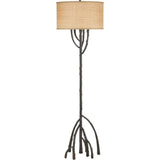 Currey & Company Mangrove Bronze Floor Lamp Floor Lamp 8000-0142