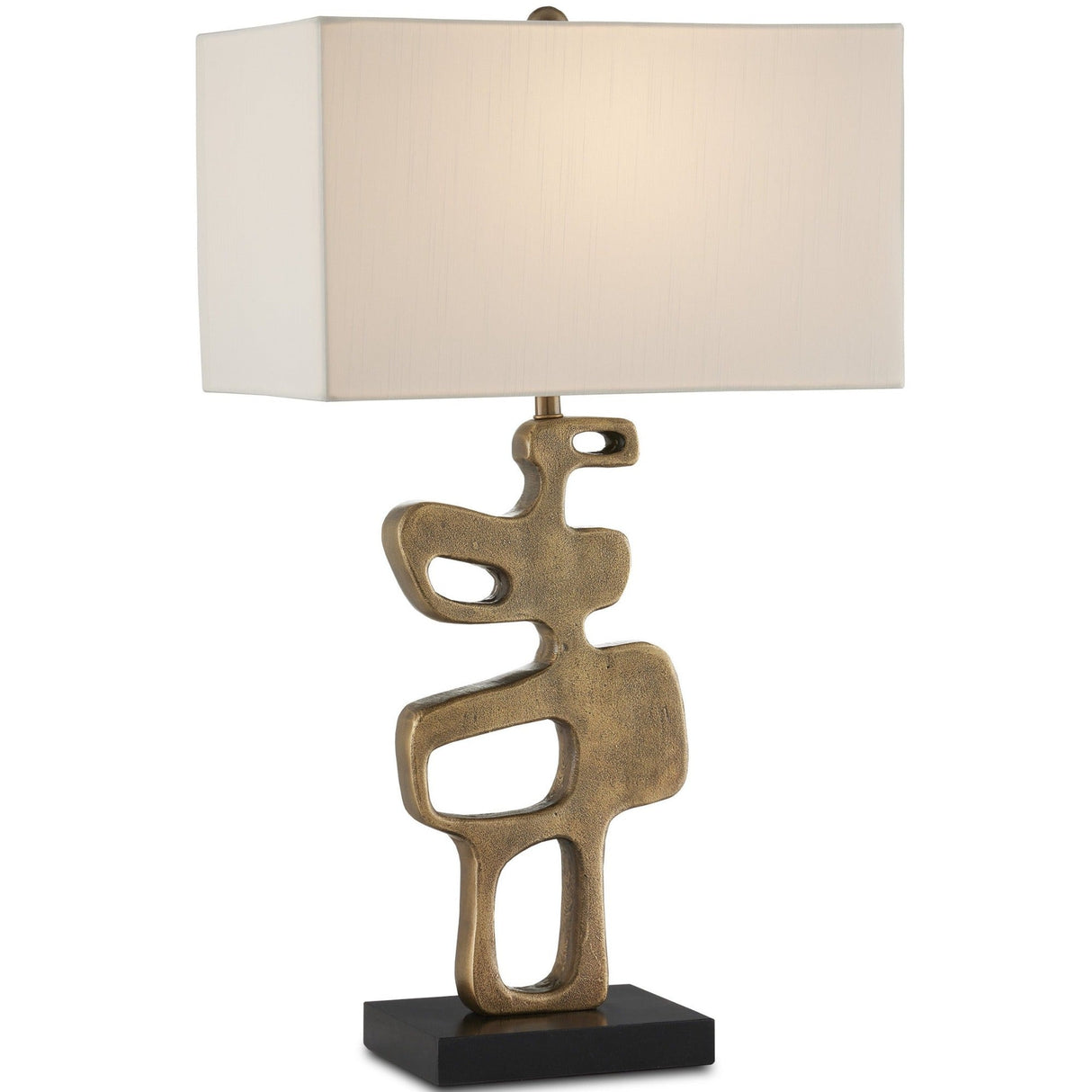 Currey & Company Mithra Brass Table Lamp