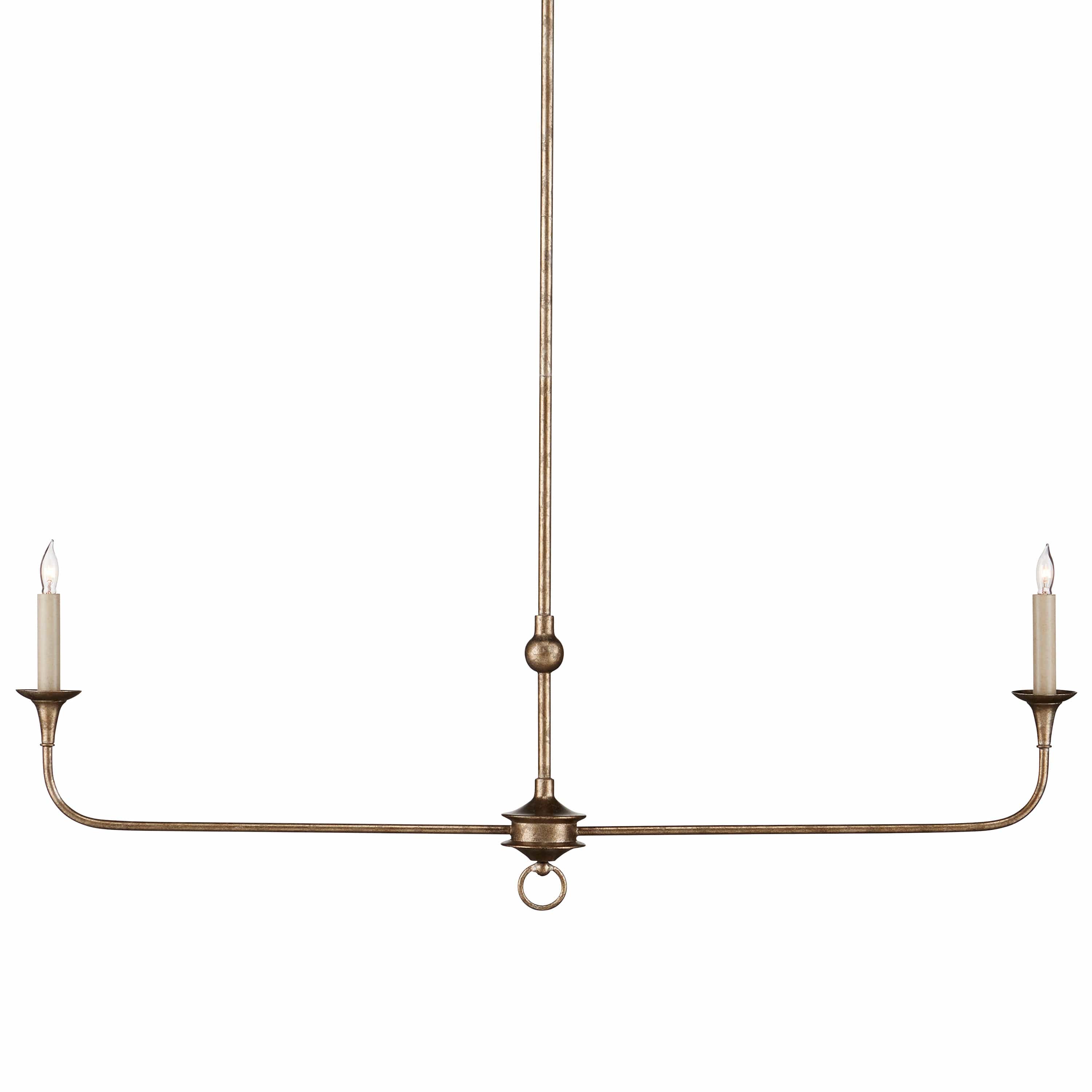 Currey & Company Nottaway Linear Chandelier - Thumbnail 3