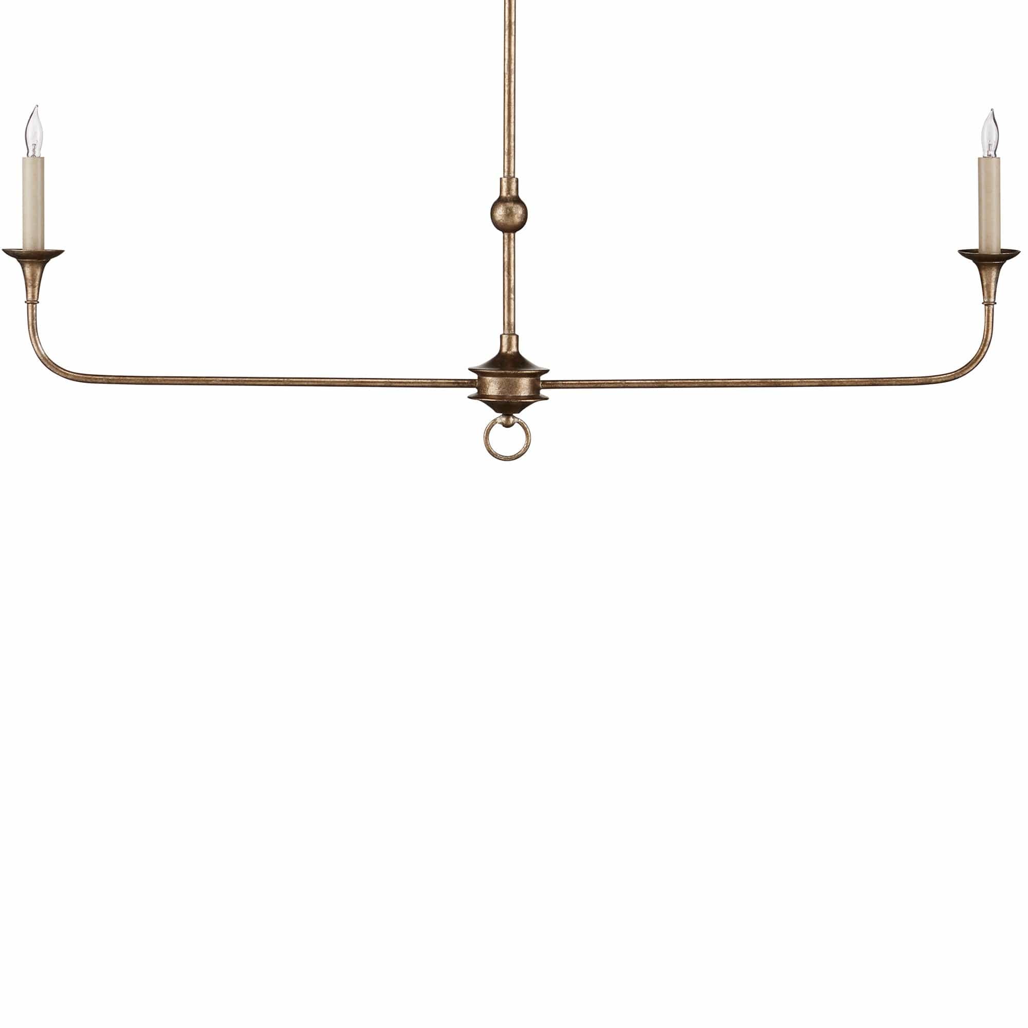 Currey & Company Nottaway Linear Chandelier - Thumbnail 4