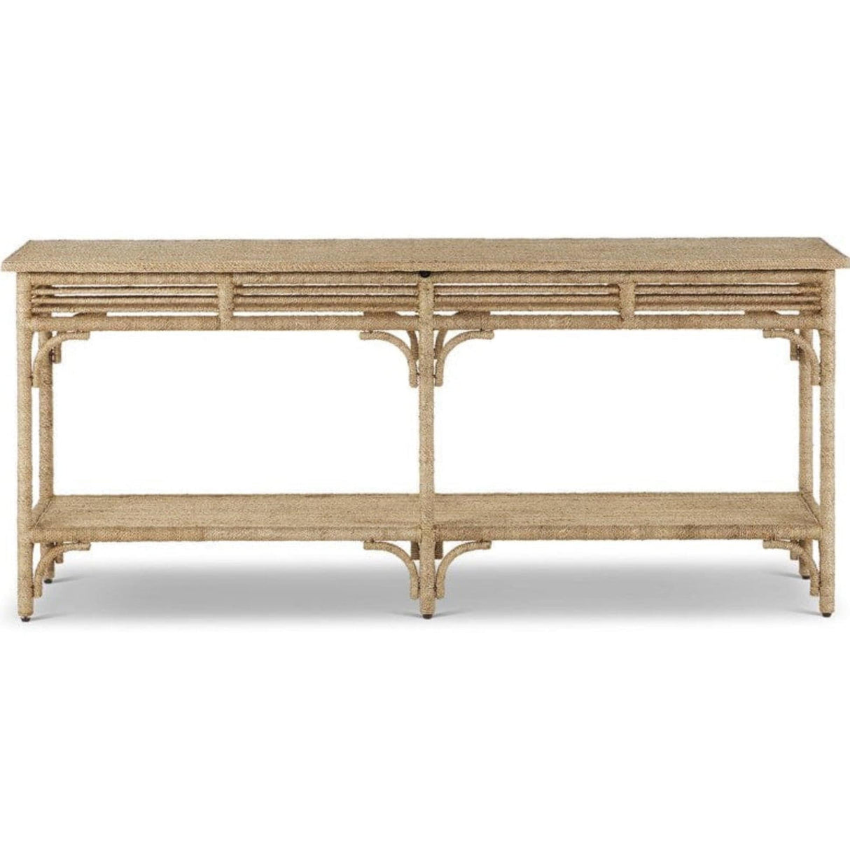 Currey & Company Olisa Rope Console Table Tables currey-co-3000-0246 633306001329