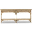 Currey & Company Olisa Rope Console Table Tables currey-co-3000-0246 633306001329