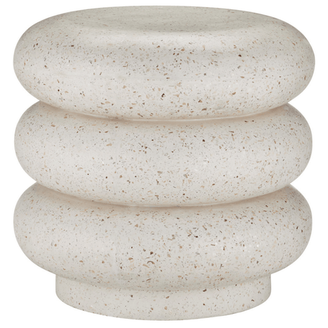 Cusani Ivory Terrazzo Stool Stool 2000-0044 633306057968