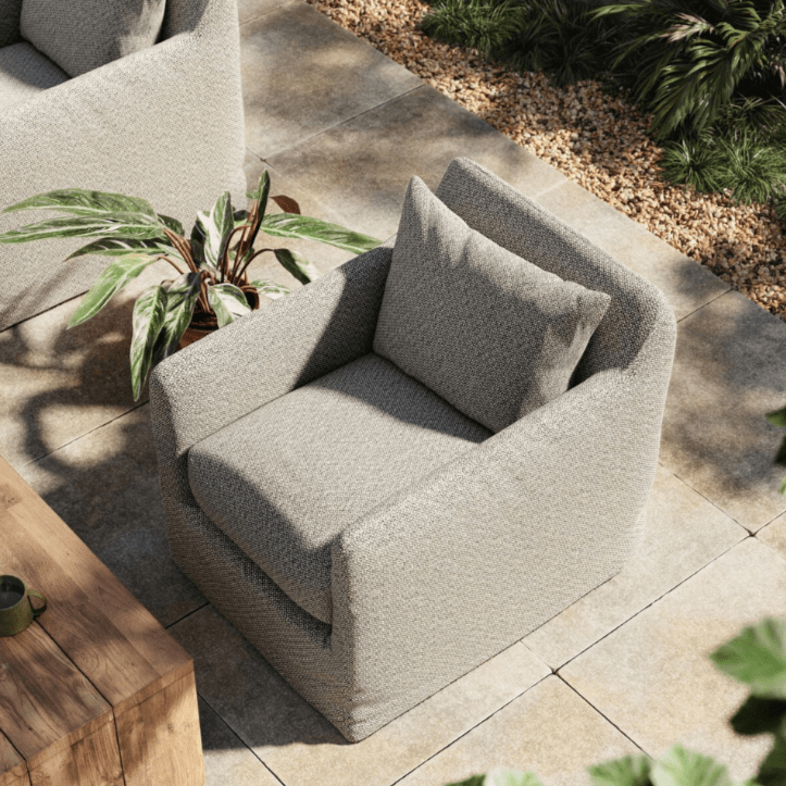 Dade Outdoor Swivel Chair Outdoor Furniture