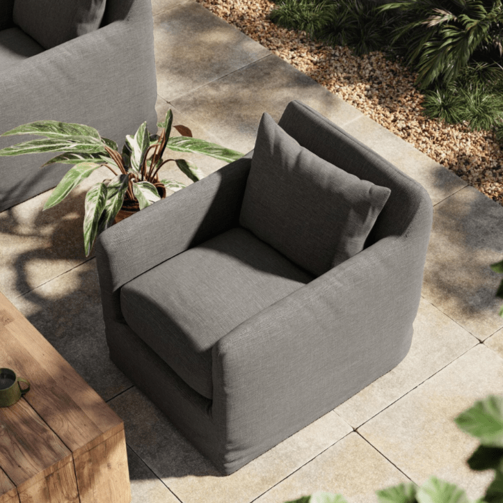 Dade Outdoor Swivel Chair Outdoor Furniture