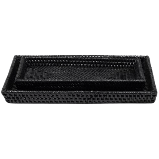 Dalton Tray (Set of 2) Decorative Objects 01DALT-TBLK-TRRT