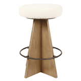 Damon Swivel Counter + Bar Stool Chair