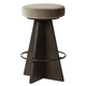 Damon Swivel Counter + Bar Stool Chair 240833-003 801542334208
