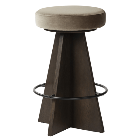 Damon Swivel Counter + Bar Stool Chair 240833-003 801542334208