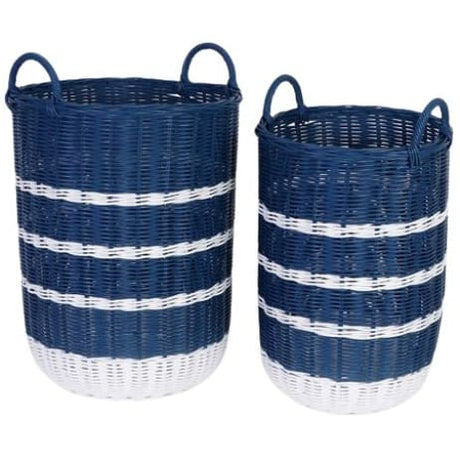 Danville Nesting Basket Set Baskets + Bins 05DANV-NVWH-NBS2 08415971625138