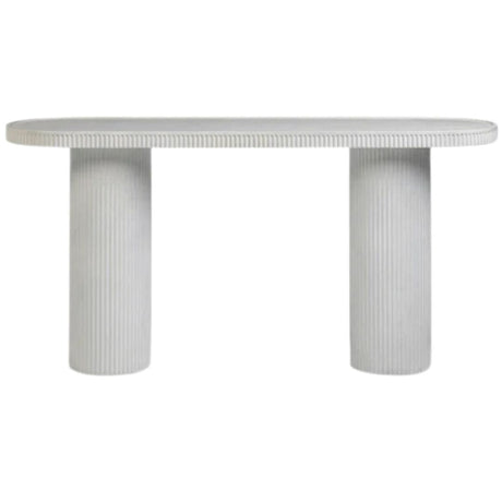 Darcy 59" Concrete Indoor/Outdoor Console Console Tables