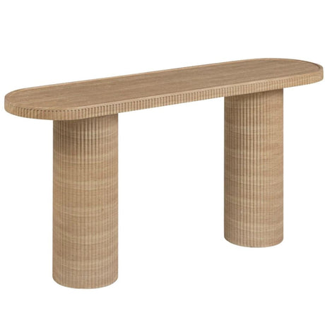 Darcy 59" Concrete Indoor/Outdoor Console Console Tables