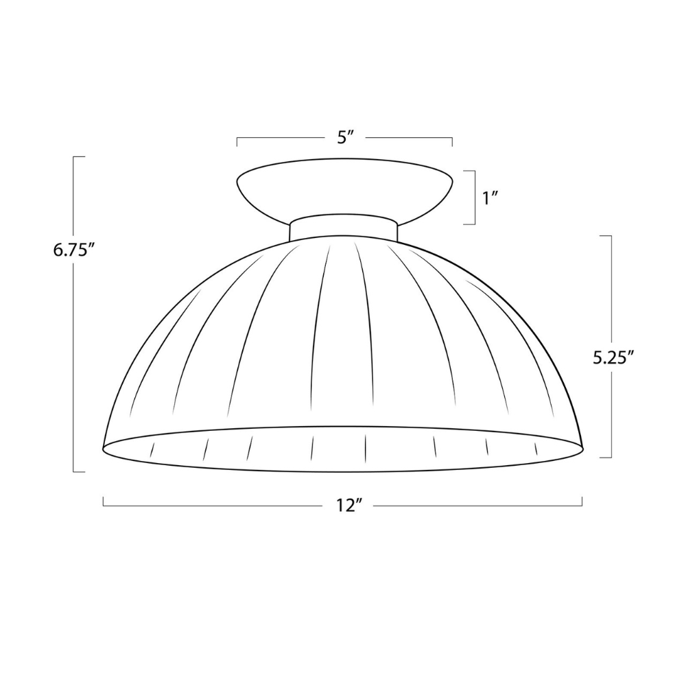 Dariel Glass Flush Mount Lighting 16-1470