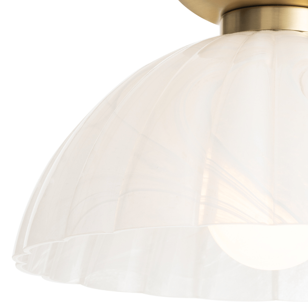 Dariel Glass Flush Mount Lighting 16-1470