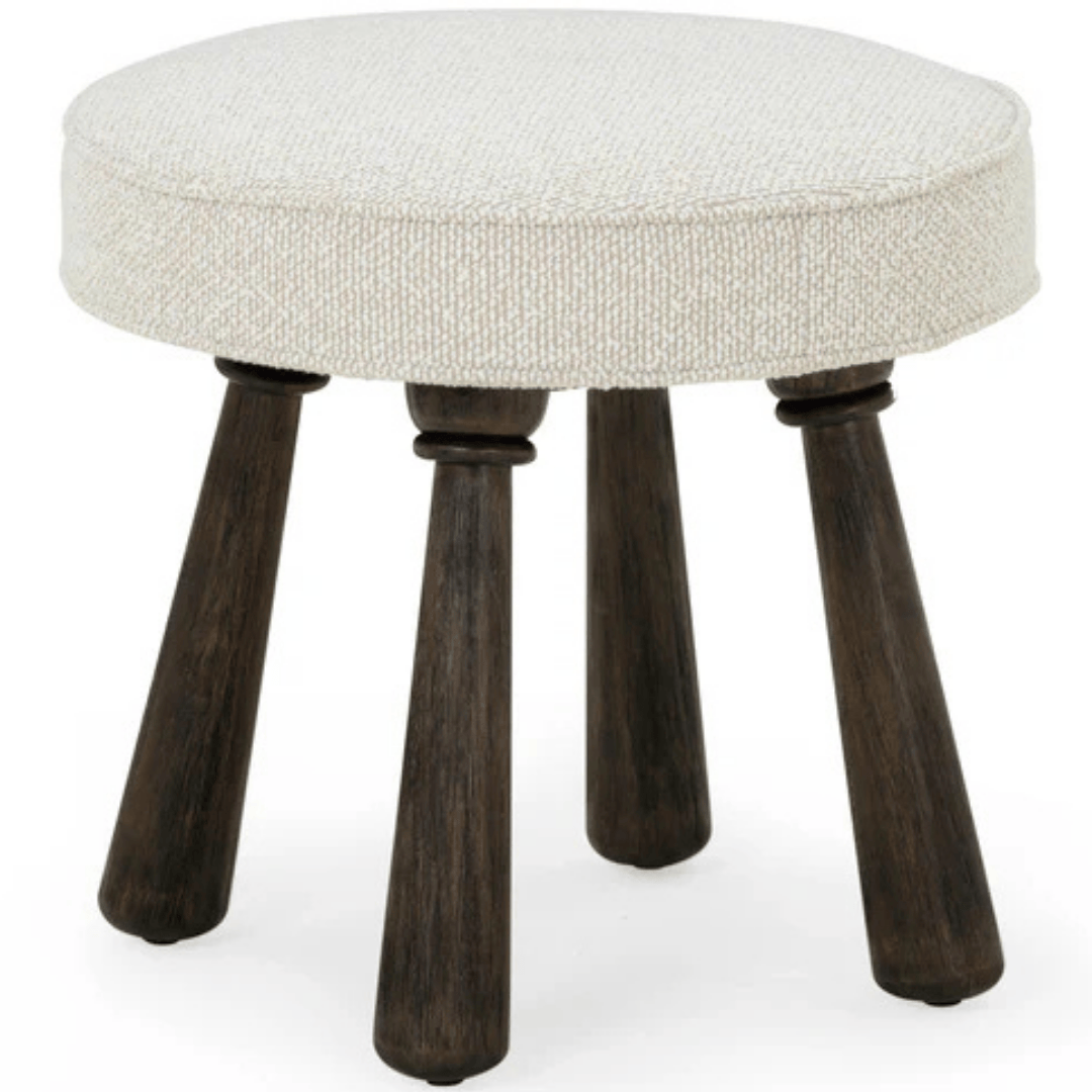 Darling Boucle Stool Ottomans + Stools