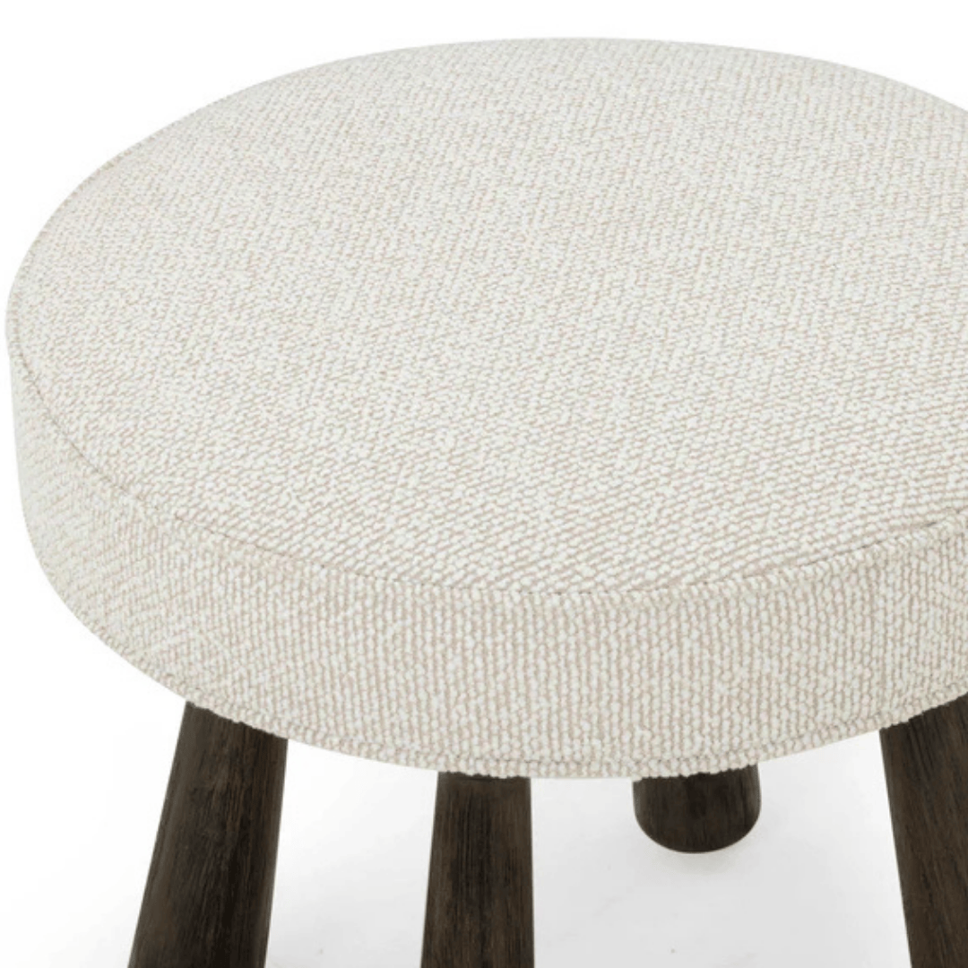 Darling Boucle Stool Ottomans + Stools