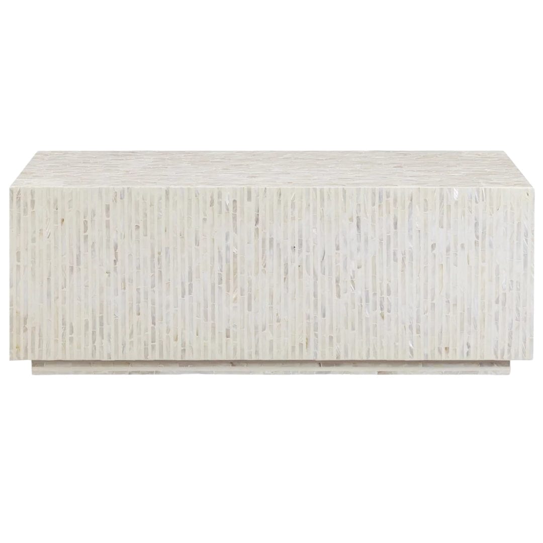 Shell Design Coffee Table Daryl Shell Coffee Table – Meadow Blu