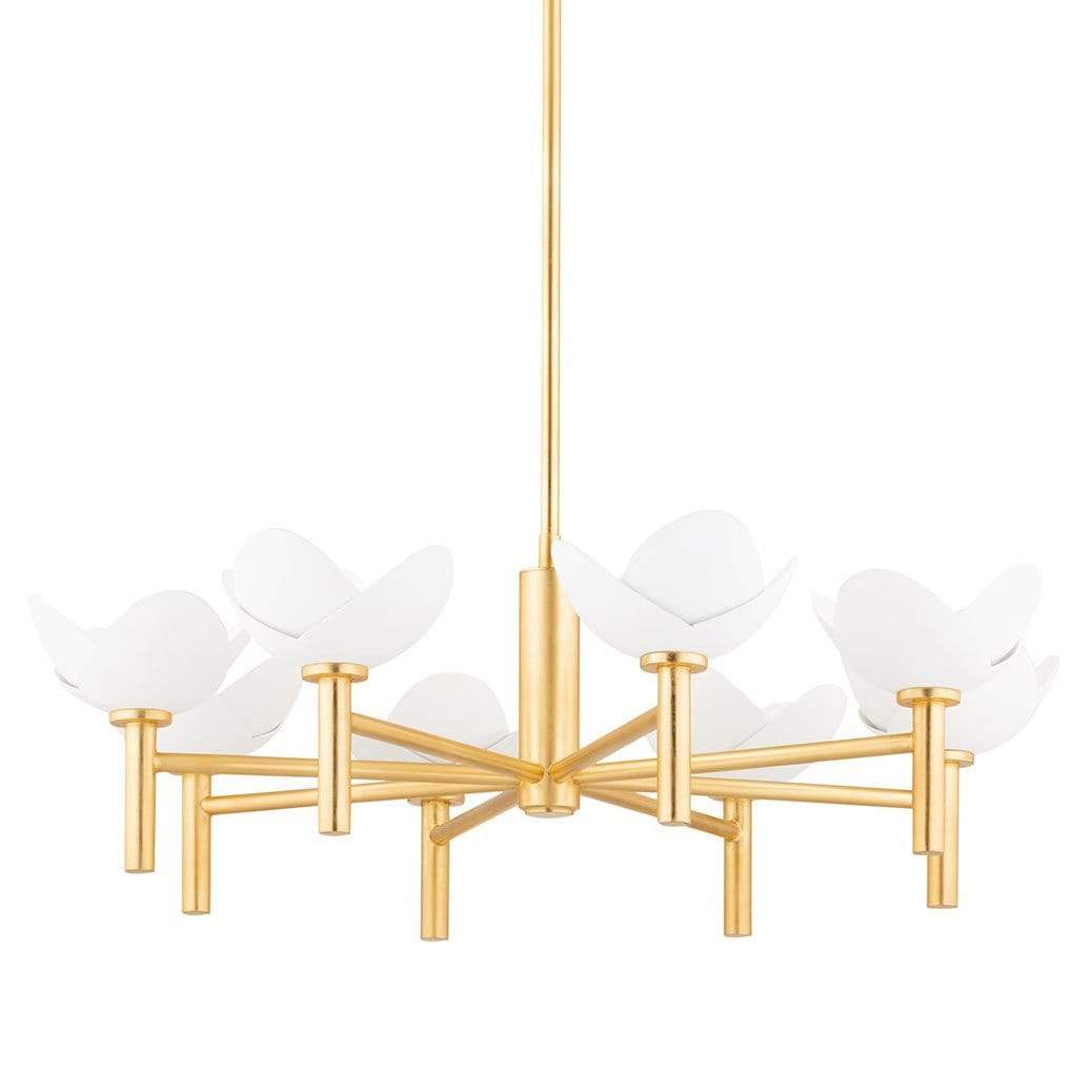 Dawson Chandelier Chandeliers 3034-GL/WP 806134021016
