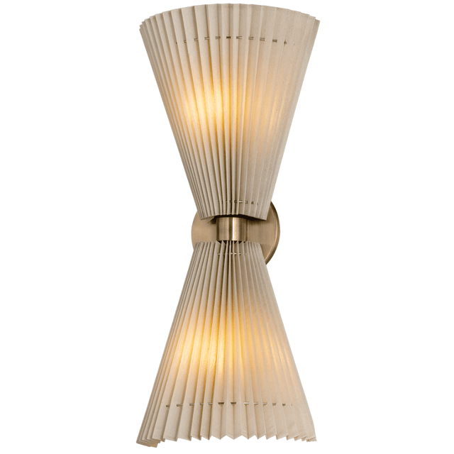 Dell Double Wall Sconce Wall Sconces B8021-PBR 197292141686