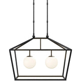 Denison Rectangular Outdoor Lantern Ceiling Light Fixtures 9500-0023 00633306064522