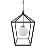 Denison Rectangular Outdoor Lantern Ceiling Light Fixtures 9500-0023 00633306064522