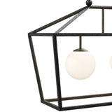 Denison Rectangular Outdoor Lantern Ceiling Light Fixtures 9500-0023 00633306064522