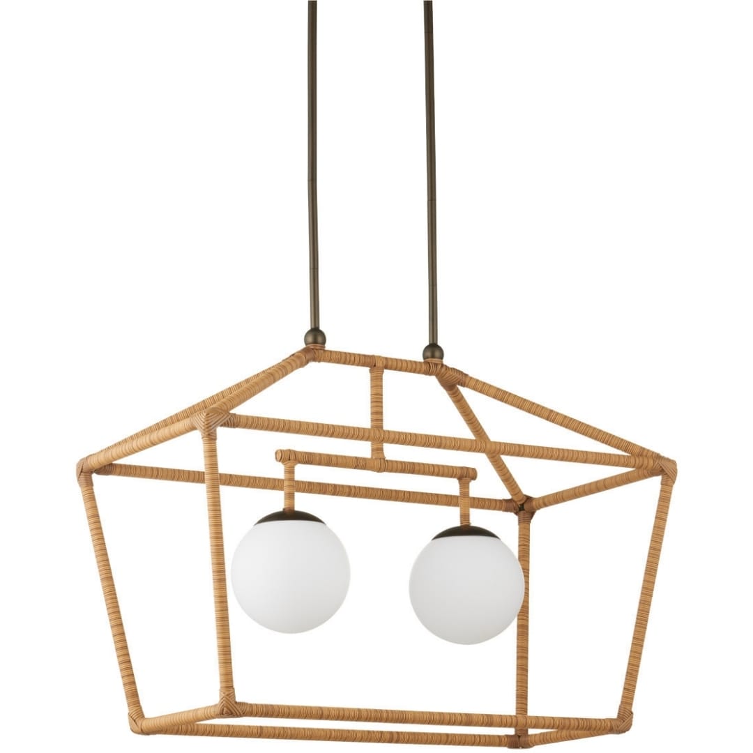 Denison Rectangular Outdoor Lantern Outdoor Ceiling Lighting 9500-0030