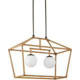 Denison Rectangular Outdoor Lantern Outdoor Ceiling Lighting 9500-0030