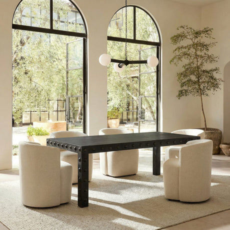Didier Dining Table Dining Tables GTAB5007BKW 00842449138087