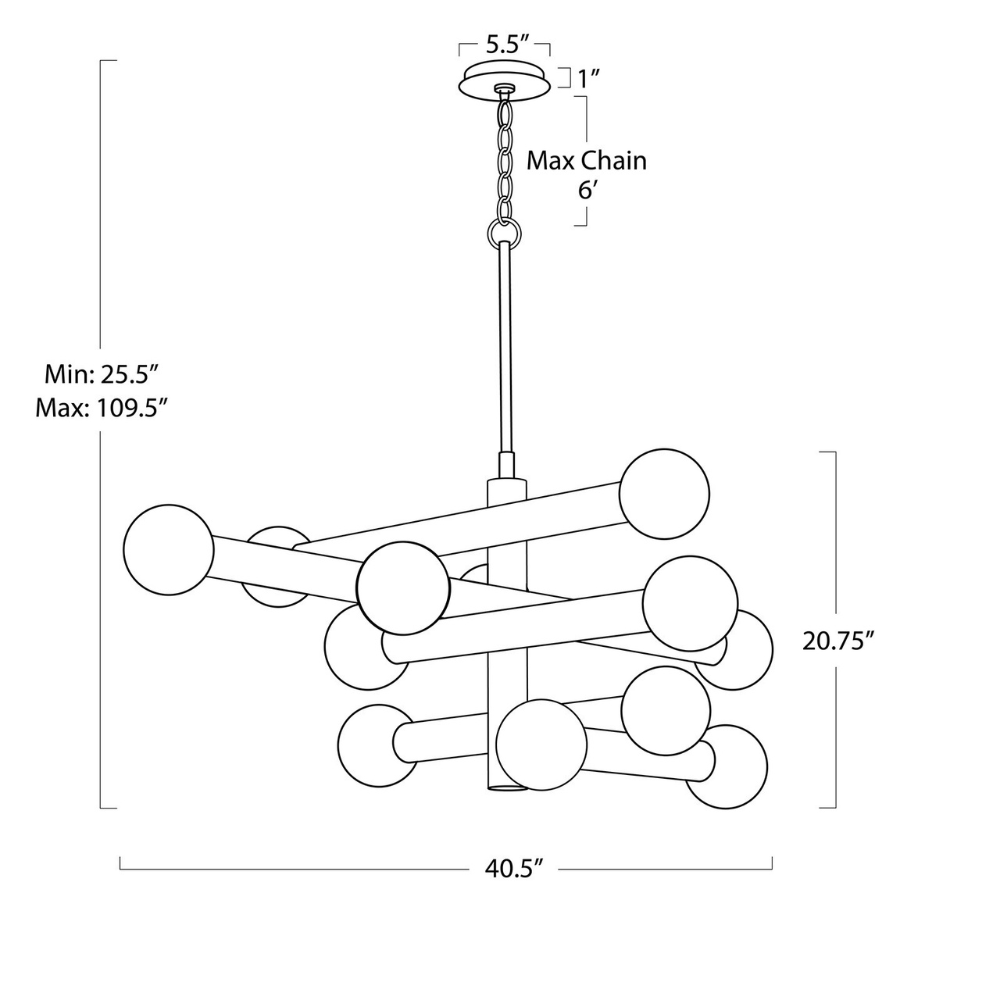 Dion Chandelier Lighting