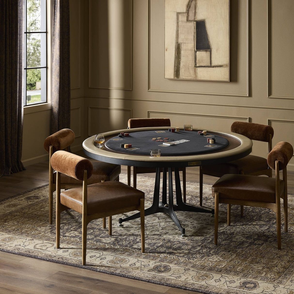District Eight Poker Table Tables