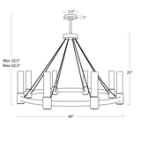 Dixon Chandelier - Draft for Tariffs 05-02-25 Chandelier