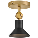 Dom Adjustable LED Sconce Sconces 48490HB-BK 640665923766