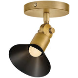 Dom Adjustable LED Sconce Sconces 48490HB-BK 640665923766