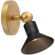 Dom Adjustable LED Sconce Sconces 48490HB-BK 640665923766