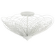 Doral 3 Light Semi Flush Mount