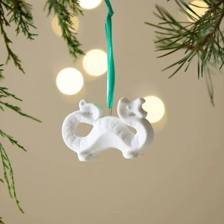 Dragon Porcelain Ornament