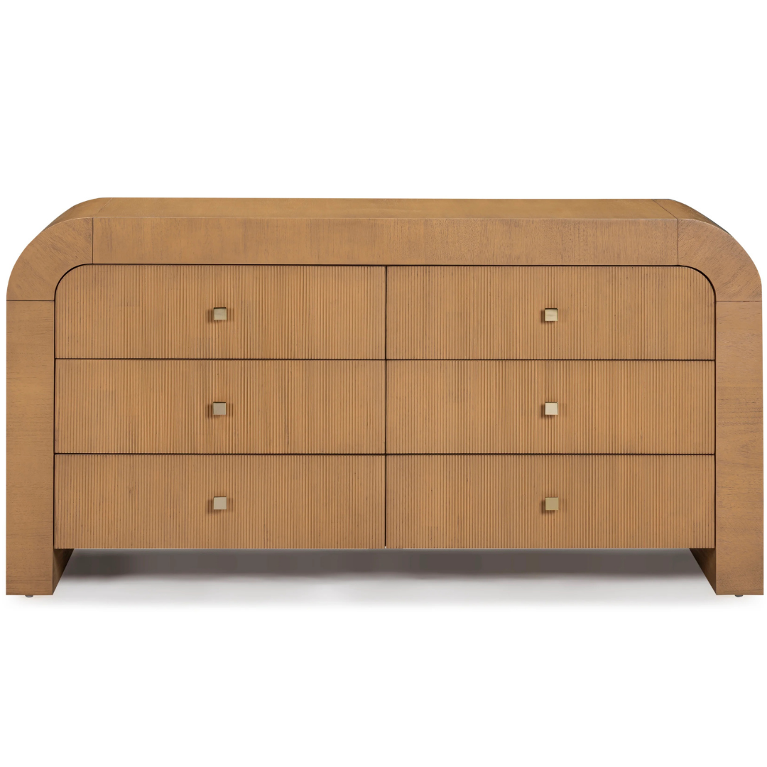 Drew 6-Drawer Dresser Dressers TOV-B54398 793580638410