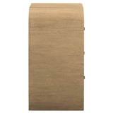 Drew Arched 3-Drawer Nightstands + Bedside Tables